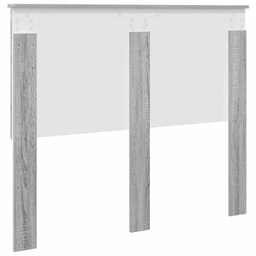 Testiera Sonoma grigia 100 cm Legno ingegnerizzato 887655