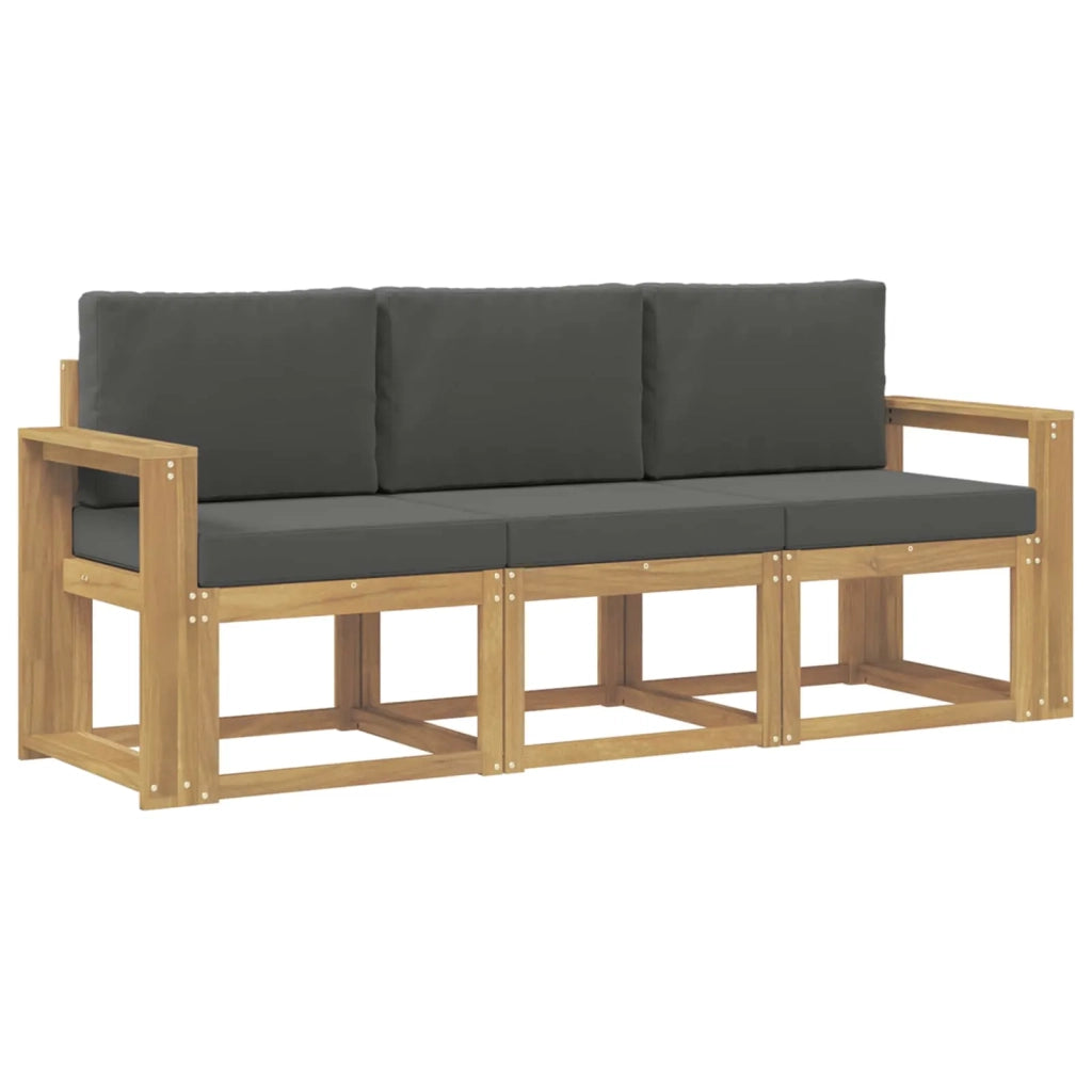 Set di divani da esterno 3 pz 3387181
