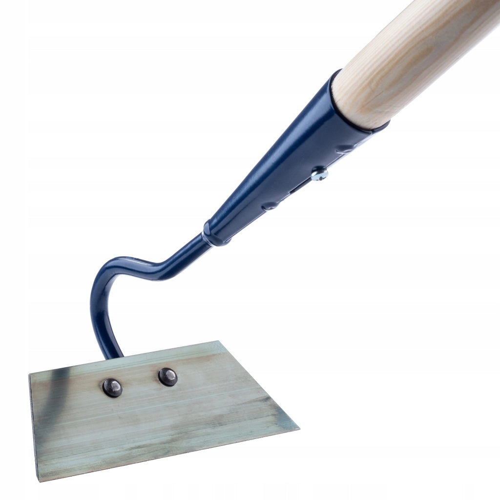 Zappa KADAX 14 cm Zappa da giardino Gancio Manico in legno 143 cm Per scavare Metallo