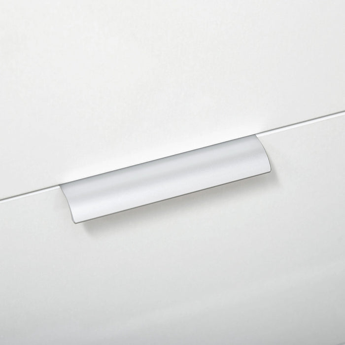 Mobile 2 Ante 1 Cassetto 70x35x92 cm in Truciolato Bianco