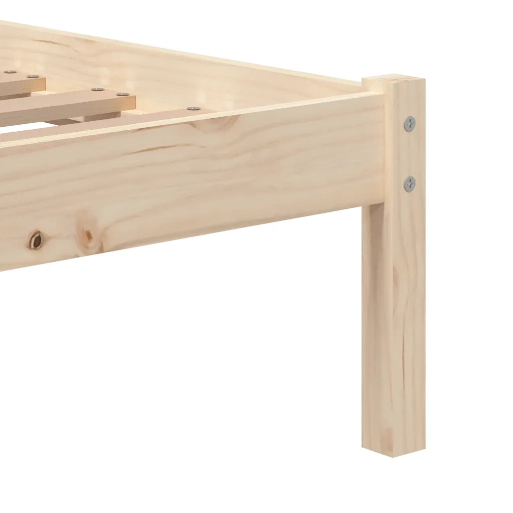 Giroletto-Struttura Letto 75x190 cm Small Single in Legno Massello 441391