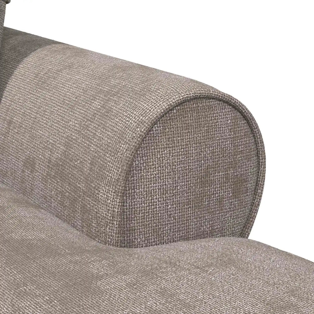 Chaise Longe con Gonna con cuscino Sabbia 157 x 91 x 91 cm ARES
