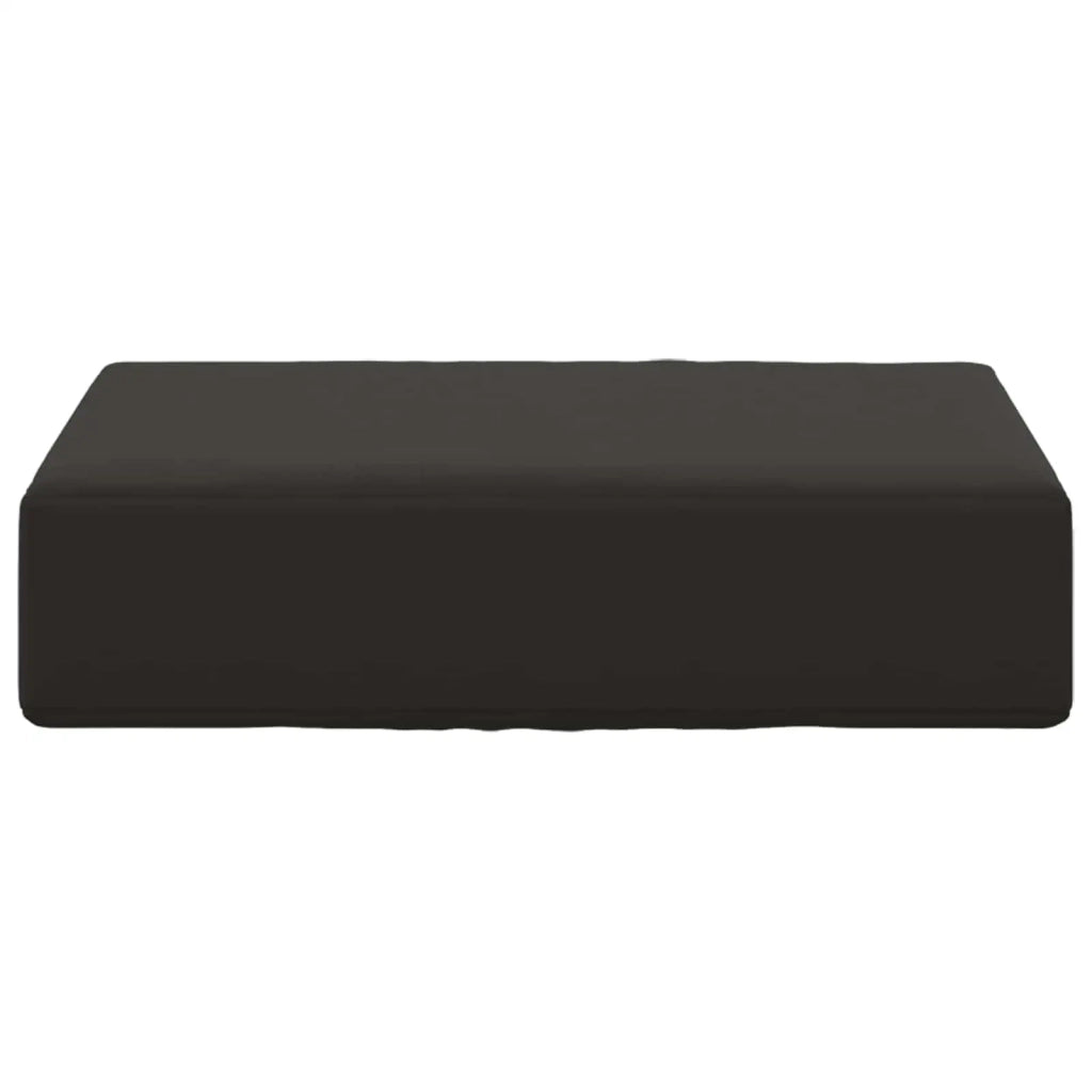 Cuscino da Sedia Esterno Nero 40 x 40 x 8 cm 100% Poliestere 900938