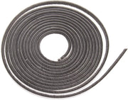 Striscia di stop di traffico 5 m - Striscia di stop - Striscia di spazzolatura - Dichting - Colore grigio - Dimensioni 6 x 6 mm - Striscia di stop di traffico