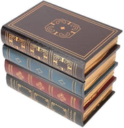 Scatola Decorativa per Libri - Scatola per Libri Decorativa - Decorazione di Legno - Proprietà di Scena per Fotografia - Atmosfera Artistica - Leggero 13,2 x 16 cm - Scatola Decorativa