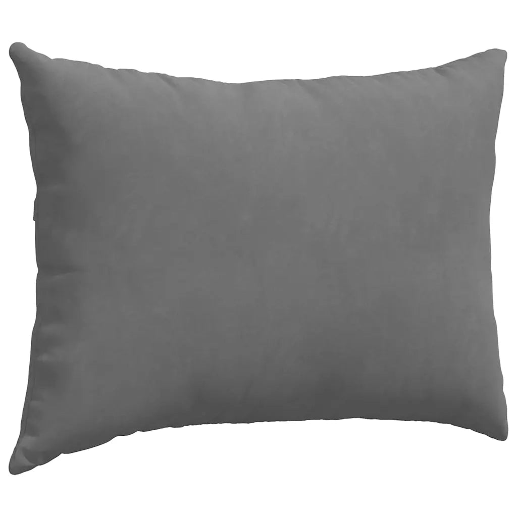 Cuscini da Divano 2 pz | Cuscini per sedie Grigio scuro 70 x 50 cm Tessuto
