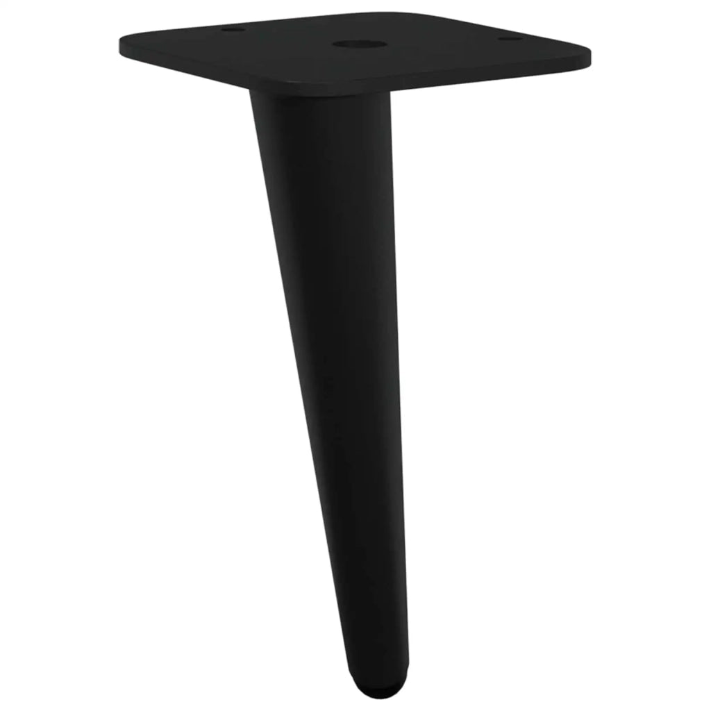 Piedini in Piedi 12 pz Nero 56 x 56 x 100 mm Ferro CFW1462490