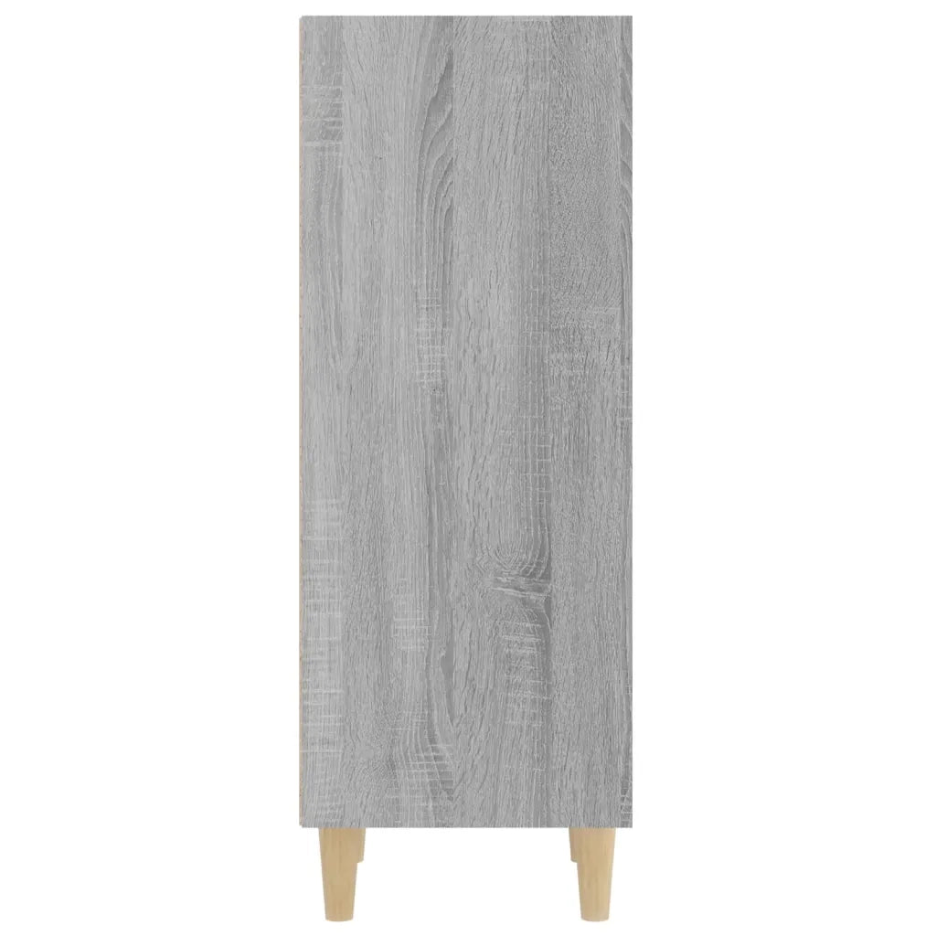Credenza Grigio Sonoma 34,5x32,5x90 cm in Legno Multistrato 817421