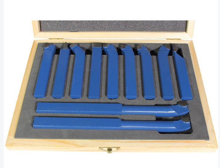 UTENSILI BRASATI PER TORNIO 11 PZ 16mm PER LEGNO
