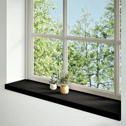 Davanzali 2 pz Marrone Scuro 100x30x2 cm Legno Massello Rovere CFW5033693