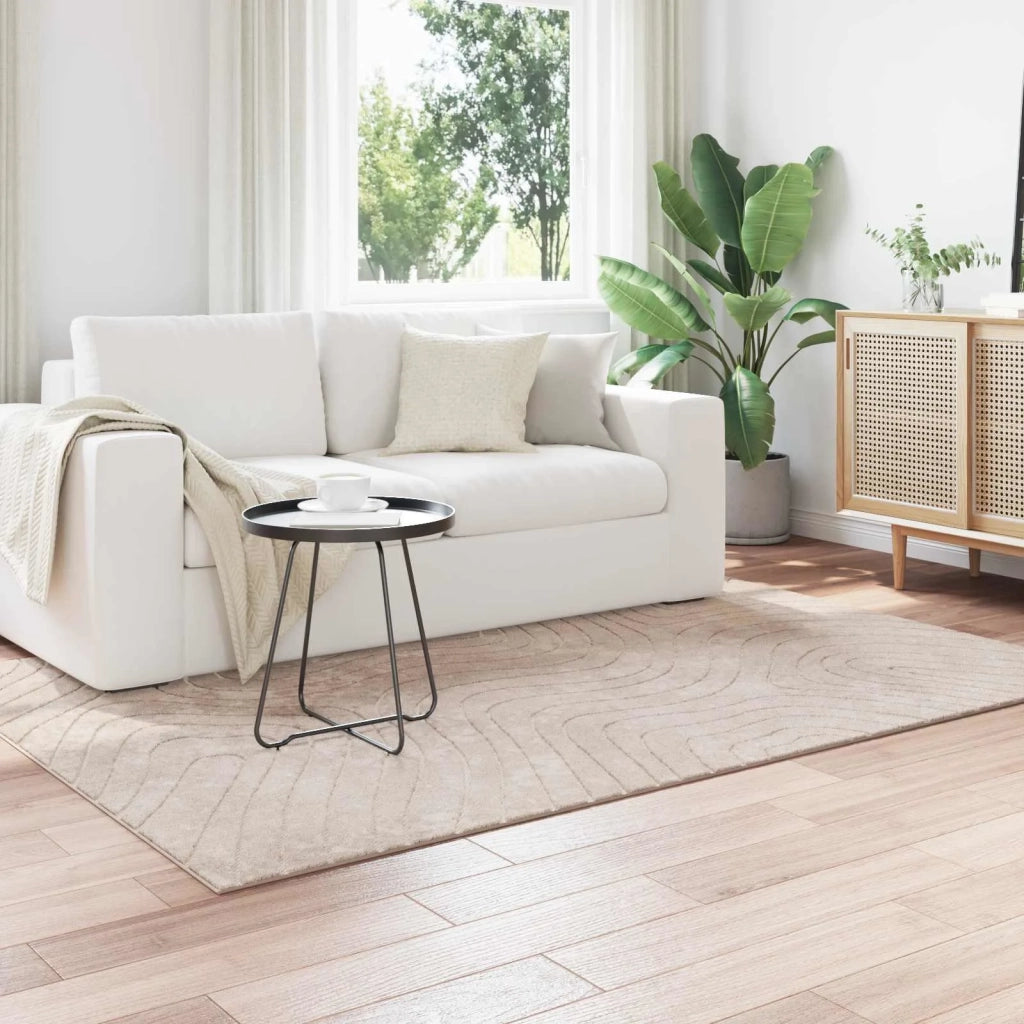 Tappeti per area PALMERAS Beige 140 x 200 cm Poliestere 42022638