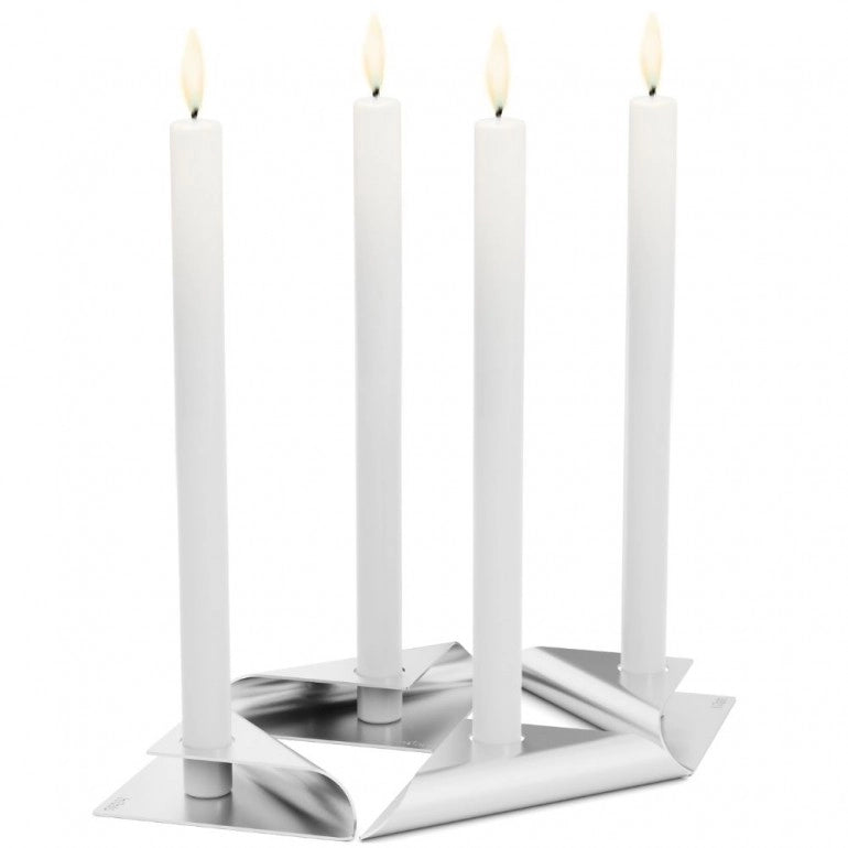 Square Candle, l'elegante porta candele by Hoefats