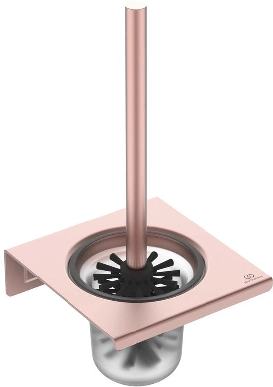 Set di spazzole per il water, spazzola per il water, fissaggio a muro, contenitore in vetro, rosa 

Modello: BD593RO
Allestimento: Alu+