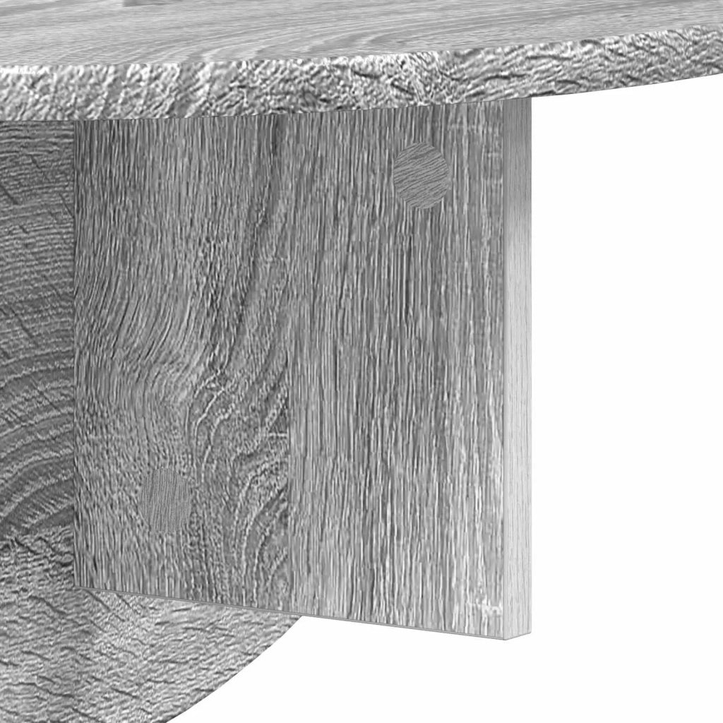 Scaffale da parete A parete Grigio Sonoma 48 x 24 x 24 cm 891440