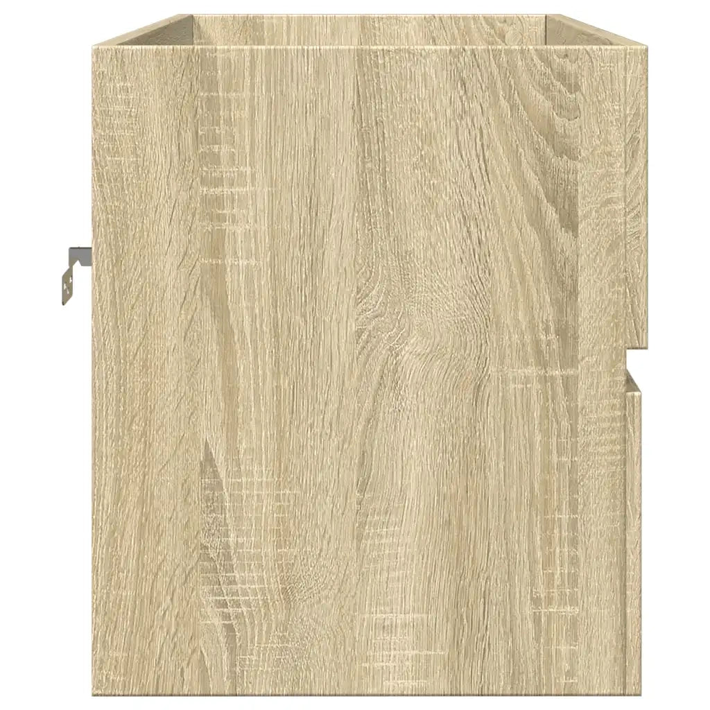 Mobile Lavabo | Armadio Lavabo Rovere Sonoma 80x38,5x45 cm in Legno Multistrato