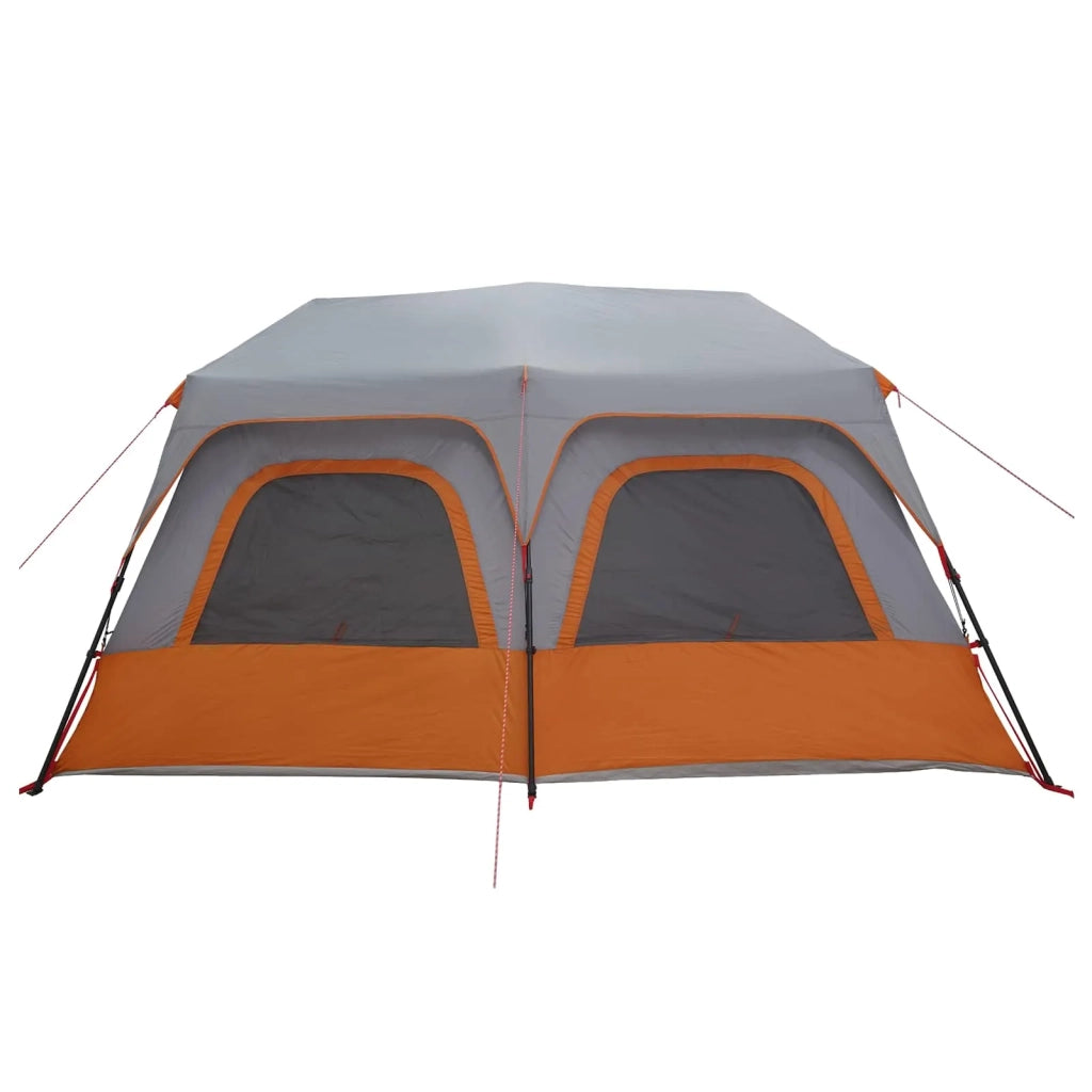 Tenda Istantanea Grigio e arancione 8 persone