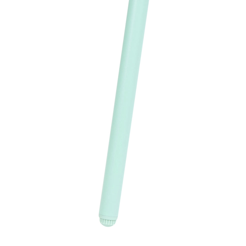 Set di 6 sedie da giardino in ferro zincato verniciato a polvere, colore verde menta, per esterni, stile moderno