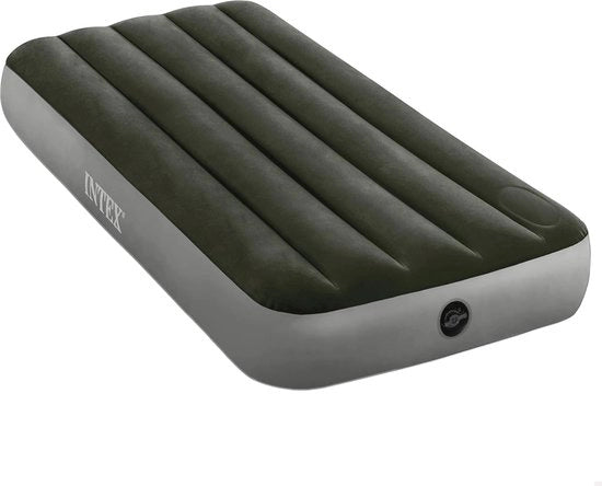 Letto gonfiabile compattabile singolo con pompa a pedale integrata