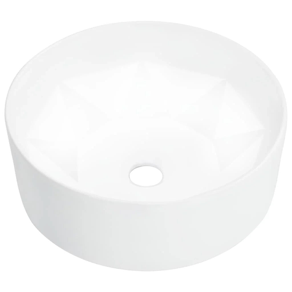 Lavabo da bagno 36 x 14 cm in ceramica bianca 02_0002618