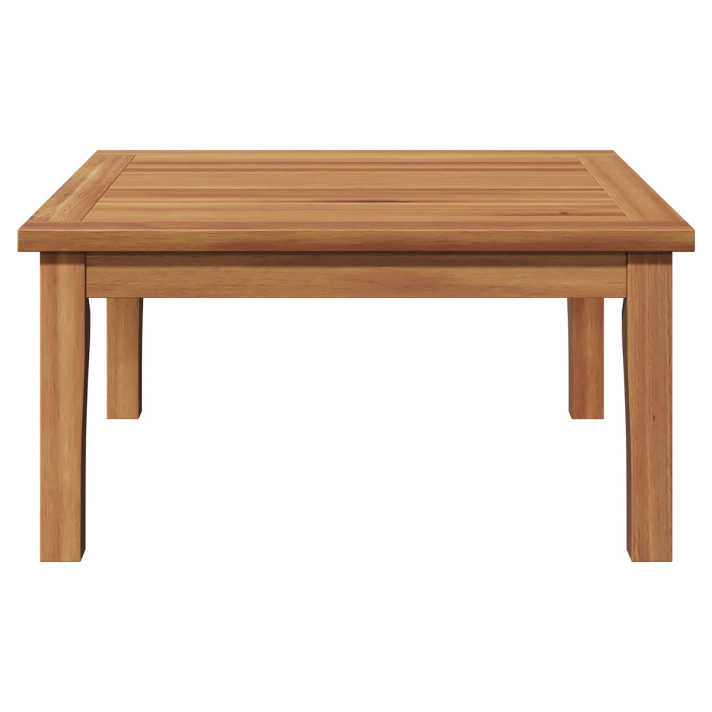 Tavolo da Giardino 60x60x30 cm Legno Massello Teak