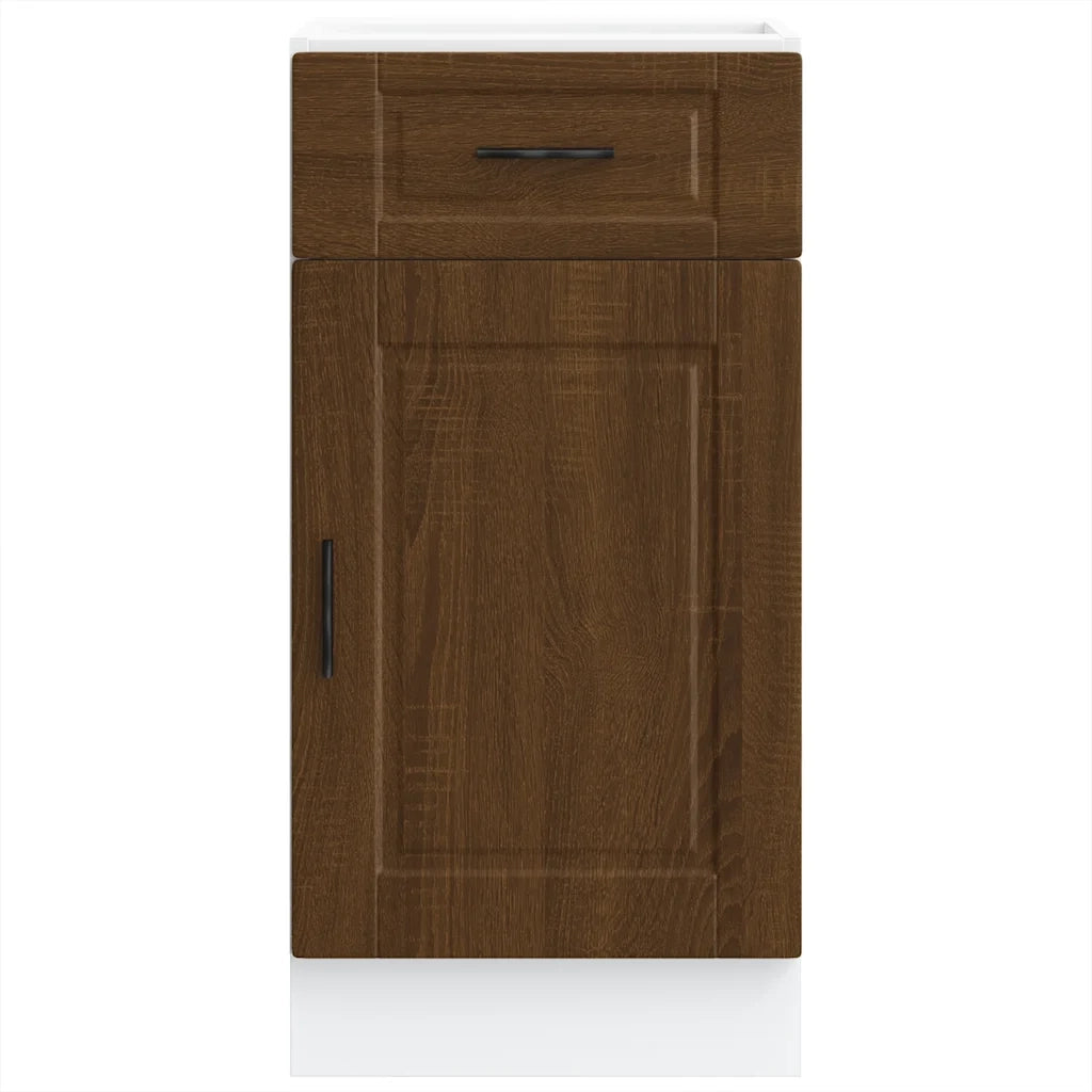 Base da Cucina Porto Rovere Marrone in Legno Multistrato 853954