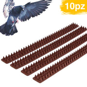 Dissuasori Piccioni Plurispillo Plastica 10PZ Per Uccelli Colombi Volatili 5mt