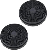 Filtro di Ventilazione a Carbone di Carbonio Allecto Plus - 2 Pezzi - Adatto per Afzuigkappen Klarstein HJA2241 / HJA2300 / HJA2339 / HJA2906 / HJA2911