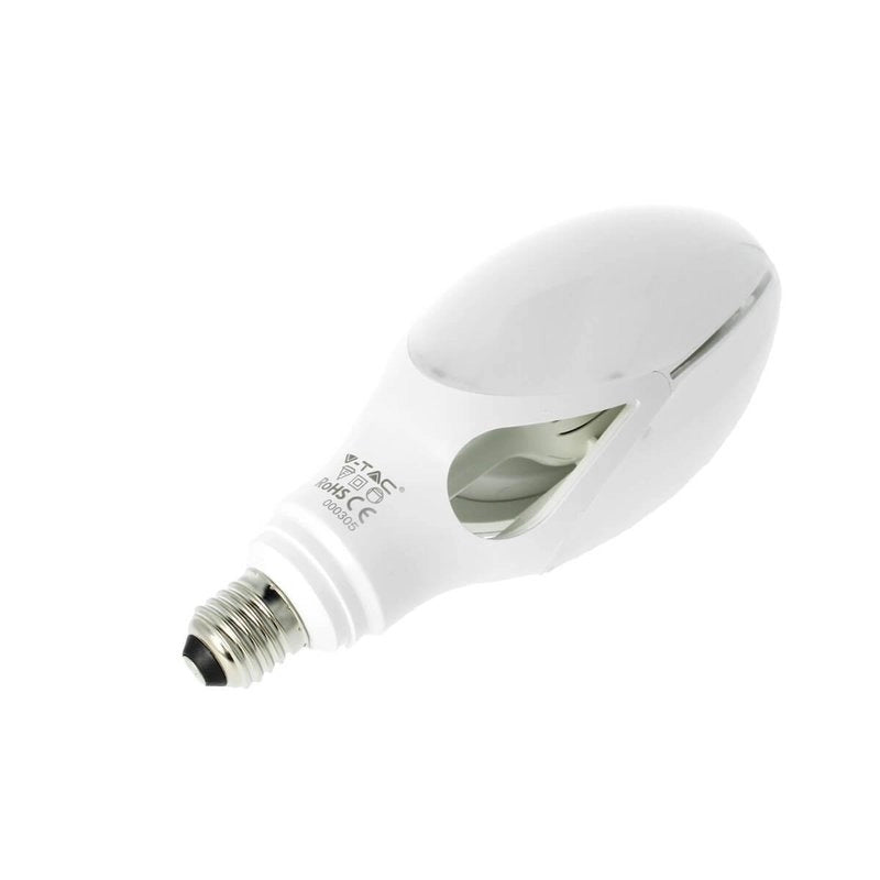 Lampada Led E27 UFO Ovale 36W 220V Freddo 6400K Chip Samsung Per Lampione Giardino Faro Industriale SKU-21285-6