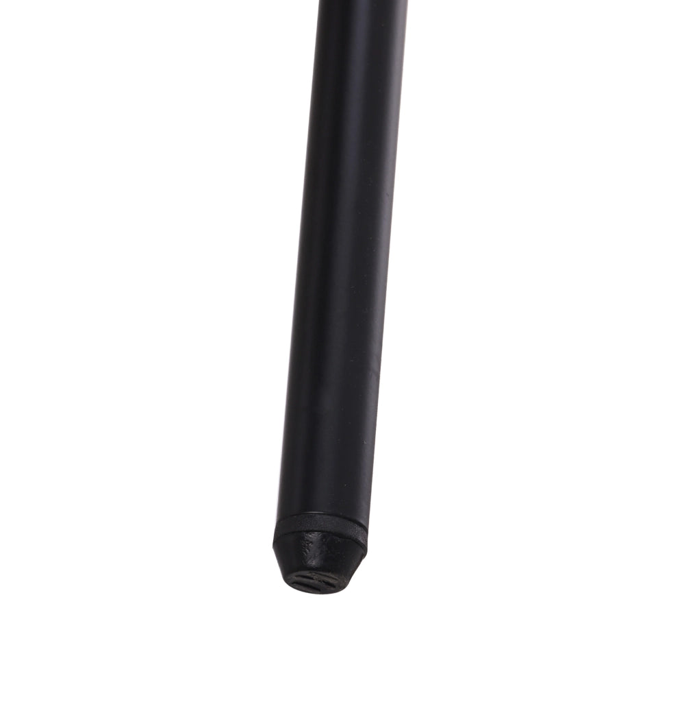 Set di 4 sedie da pranzo in velluto beige con struttura nera