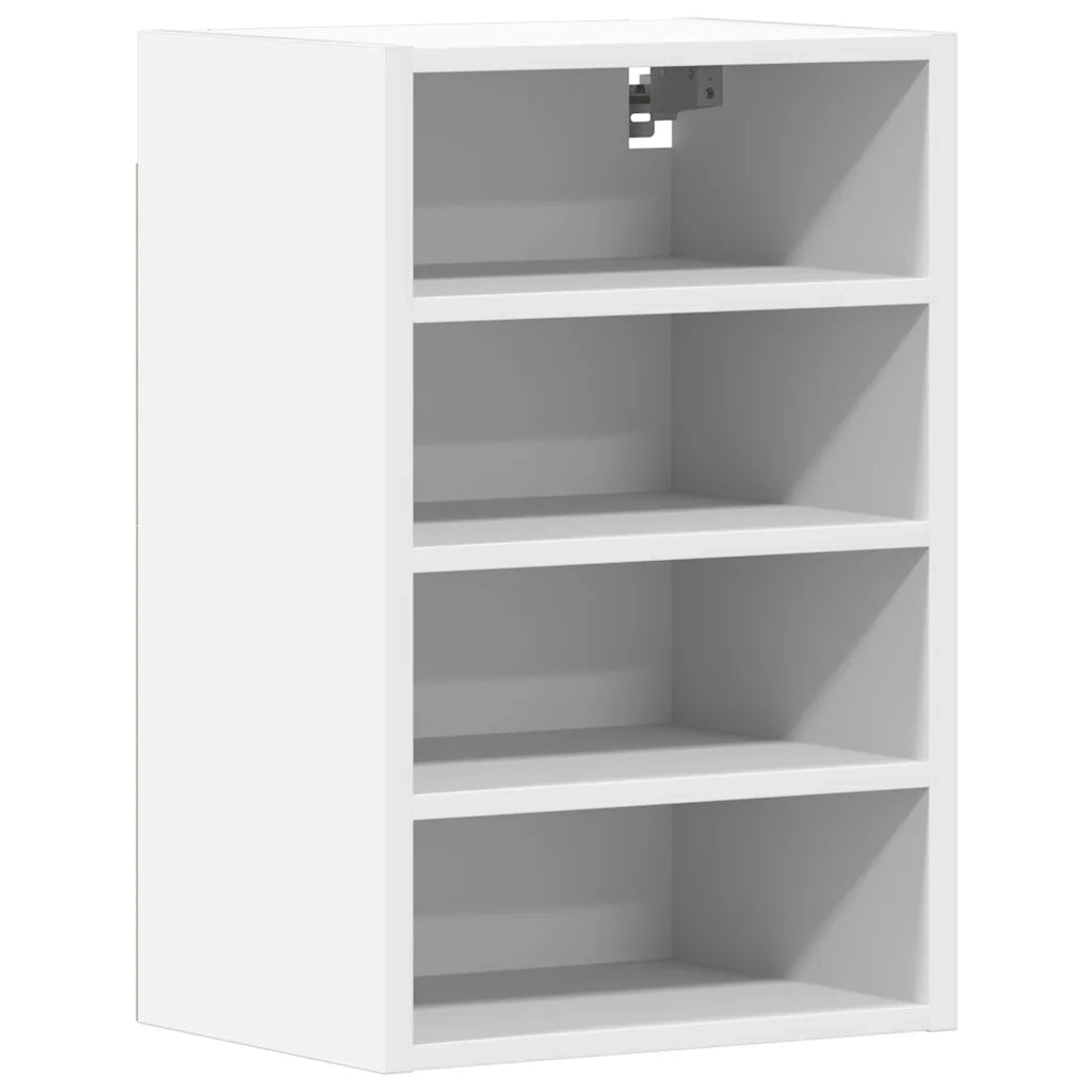 vidaXL Mobile Pensile “Riga” Bianco 40x29,5x60 cm