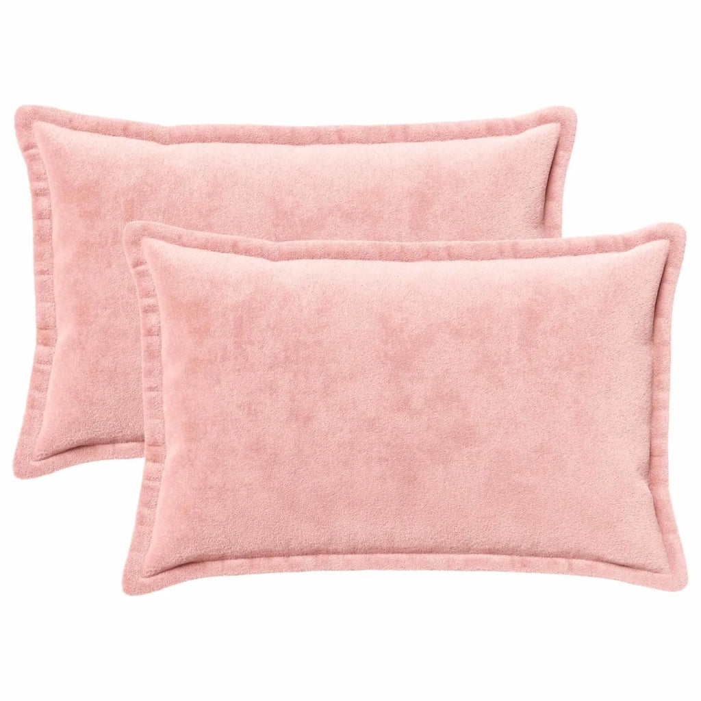 Federa 2 pcs HOUTEN Rosa 50 x 80 cm Flanella 920283