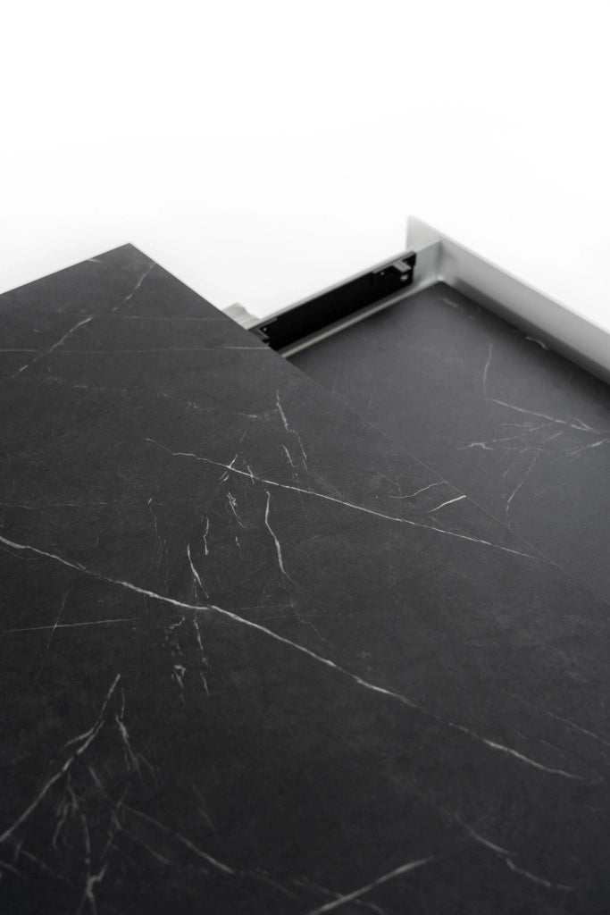 Barret - Tavolo Allungabile (170/270 x 90 cm) in HPL su MDF Nero