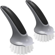 Set di spazzole per pentole e padelle da cucina - set a 2 pezzi Spazzola per la pulizia degli stoviglie