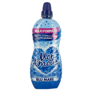 MON AMOUR AMMORBIDENTE CONCENTRATO NUOVA FORMULA CON EXTRA PROFUMO FRAGRANZA BLU MARE 54 LAVAGGI MAXI FORMATO 1350 ML