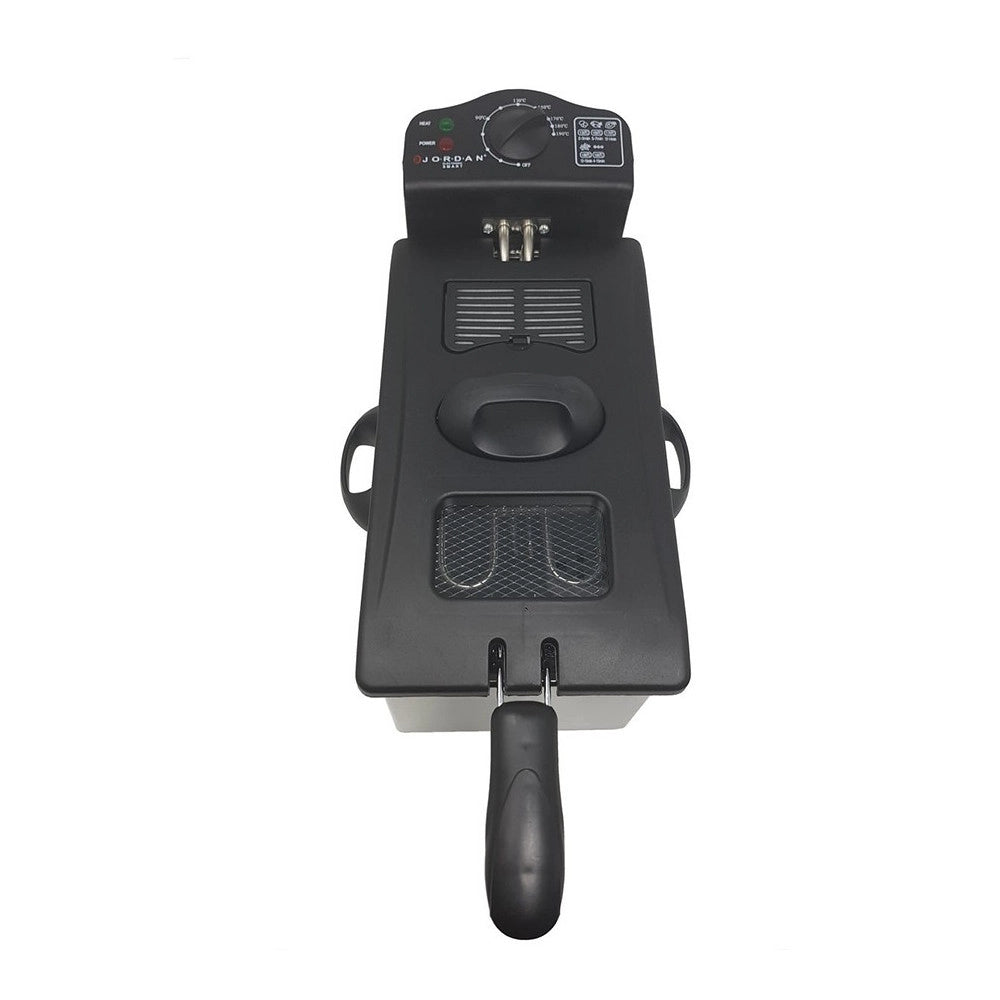Trade Shop - Friggitrice Elettrica Professionale 2000w 3lt. Cestello Estraibile Jordan Df300a -