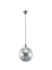 Lampada a Sospensione da Interno a LED in Metallo Nickel Opaco