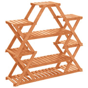 Portafiori/portapiante 110 x 25 x 105 cm legno massello di abete marrone 02_0045193