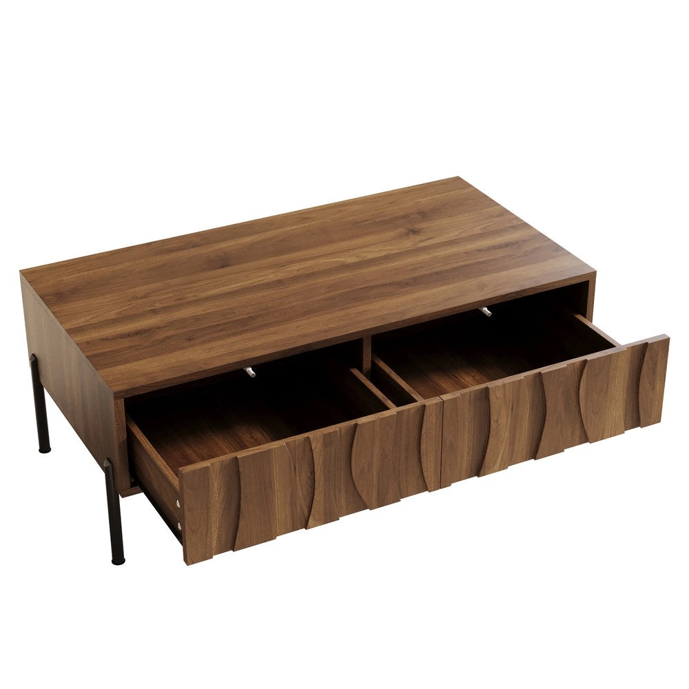 Tavolino e Porta TV in Legno Massello con Set Contenitore ¨C MINIMAL ¨C Design Naturale per Salotto