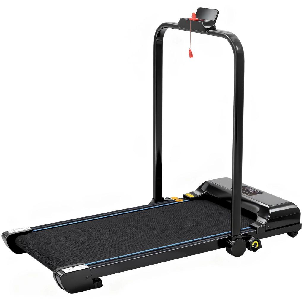 Tapis roulant pieghevole 2,5 HP ¨C zephmum ¨C Nero, velocit¨¤ regolabile 10 km/h, schermo LED, telecomando