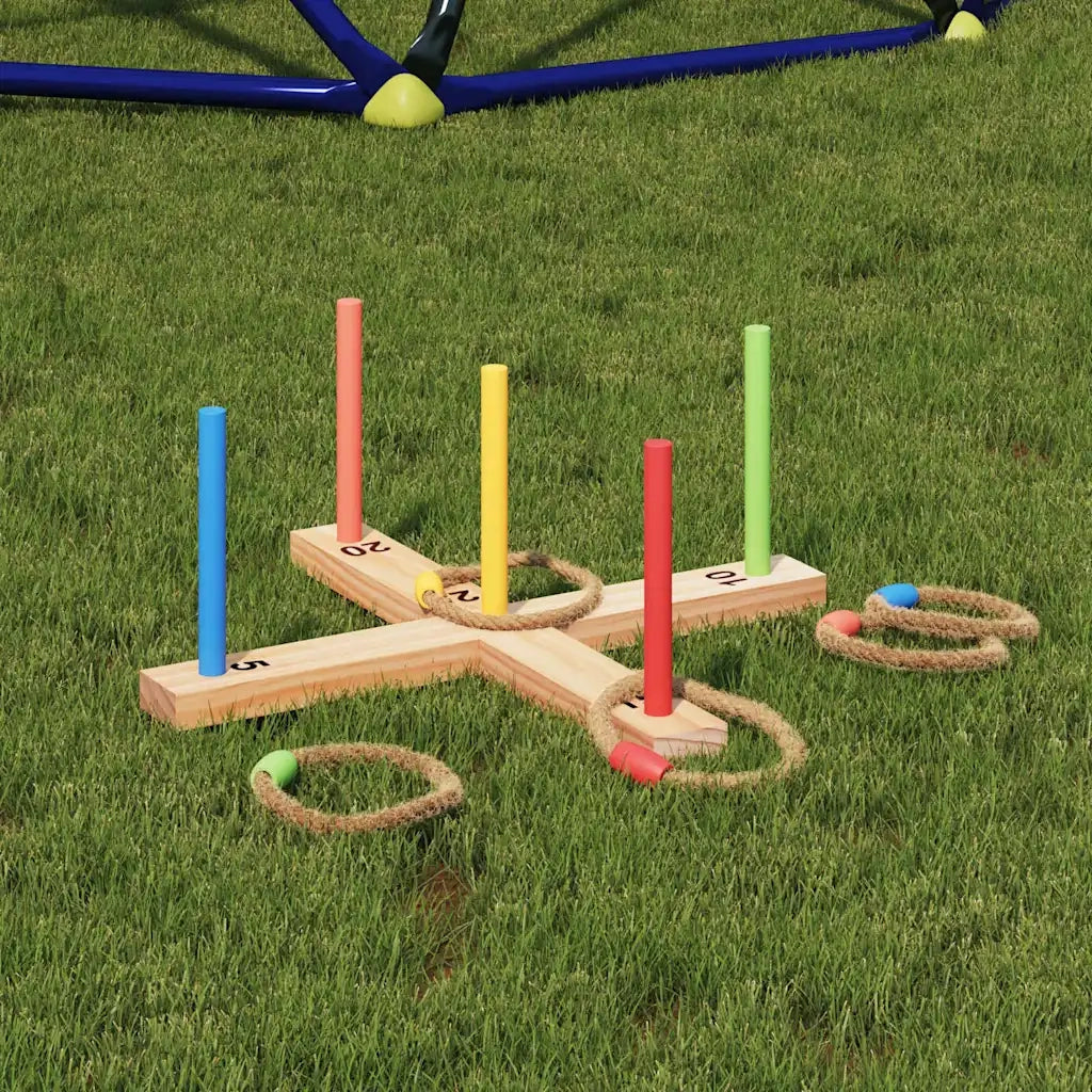 Set di giochi a cerchi Multicolore 41 x 41 x 16 cm CFW2439307