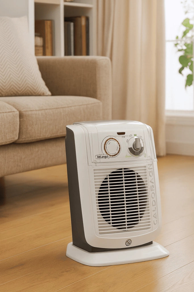 TERMOVENTILATORE SCALDABAGNO DELONGHI "CALDOBAGNO" HBC 3052T