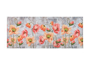 Tappeto Cucina Antiscivolo Stampa Digitale Emozioni Fantasia Tulipani By Suardi - 58x80 - Tulipani