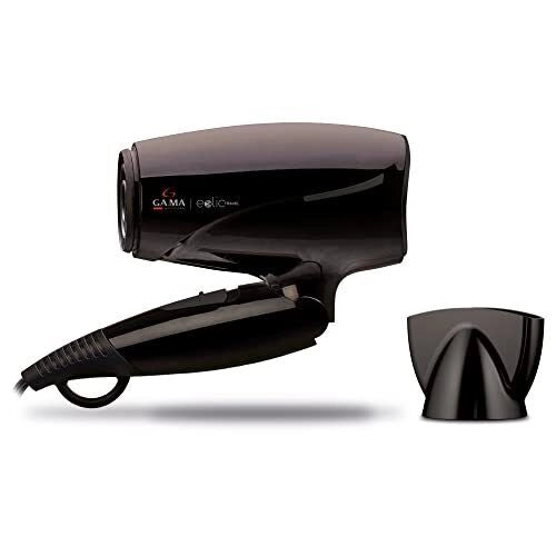 GA.MA Eolic Travel asciuga capelli 1600 W Nero