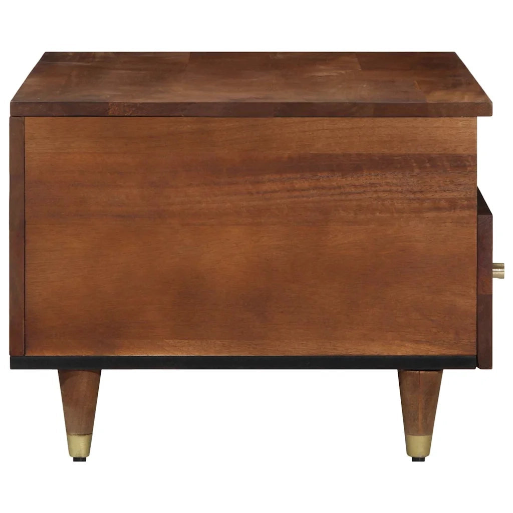 Tavolino da salotto con cassetto Marrone miele 80 x 54 x 40 cm 4018749