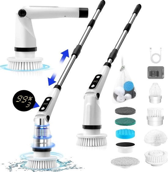 Scrubber Multiuso - Spazzola Elettrica per la Pulizia - Spazzola Elettrica per la Pulizia - Spazzola Elettrica per la Pulizia - Spazzola Elettrica per la Pulizia