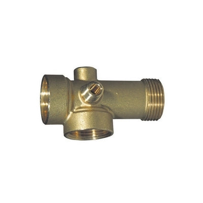 RACCORDO IN OTTONE A 5 VIE PROLUNGATO- H. 91 mm.- RINAL- pezzi 1