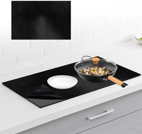 Piastra di cottura elettrica con supporto di protezione - Resistente al calore e riciclabile - 1 pezzo - Vetro di fibra di vetro