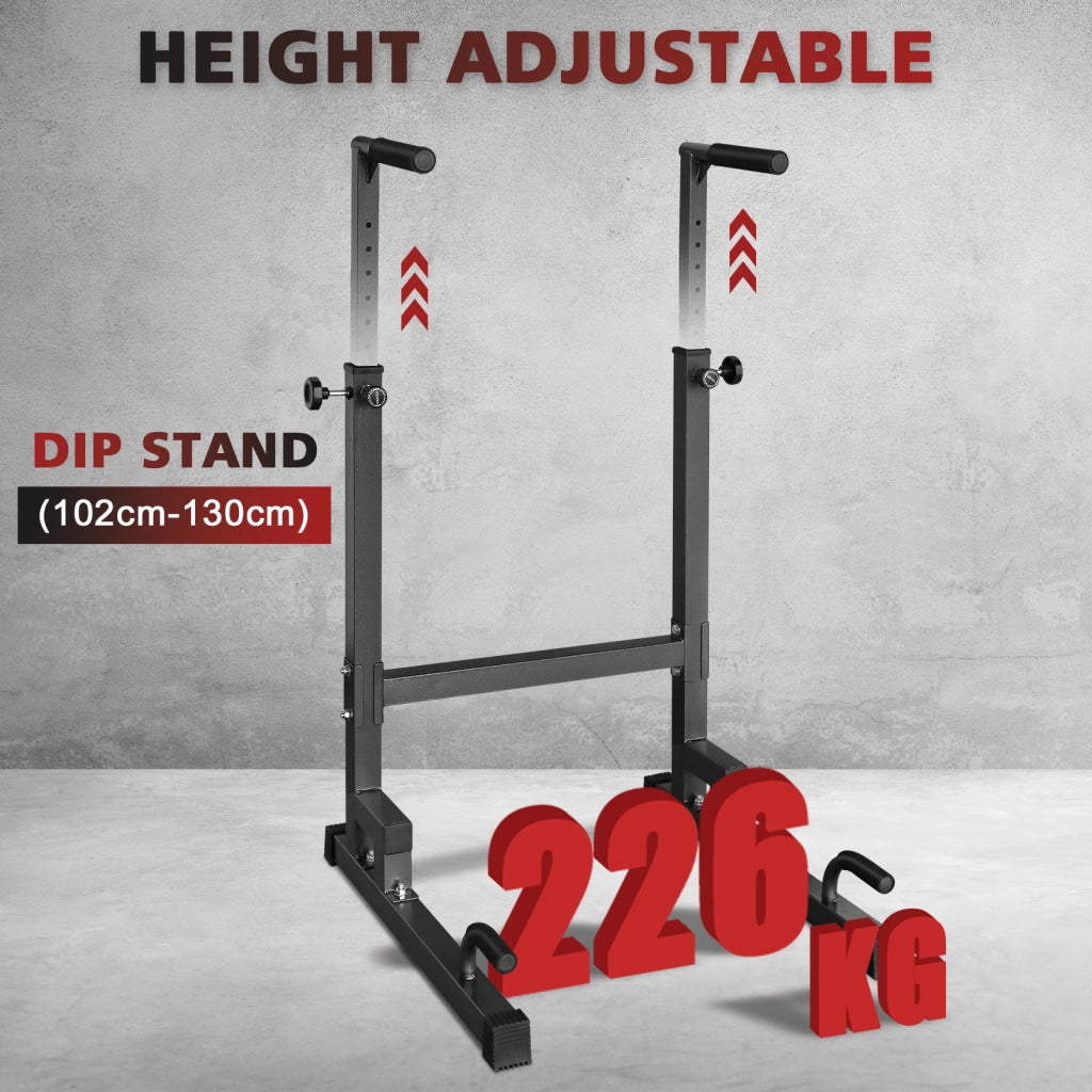 Barre per Dip Regolabili ¨C Minimal ¨C Multifunzione per Interno/Esterno Antiscivolo Resistente