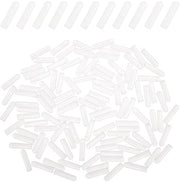 Doseggia 150 pezzi - Spout con chiusura a Luer Lock - Caps per punta di spout - Protezione per applicatori di colla - Flaconi di olio di smaltimento - Duraturo e facile da pulire - Spout con chiusura a Luer Lock