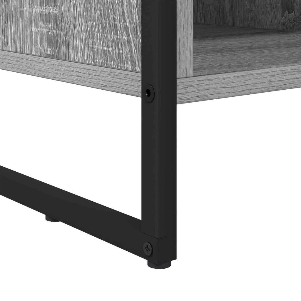 Mobile per scarpe Grigio Sonoma 100 x 35 x 44 cm